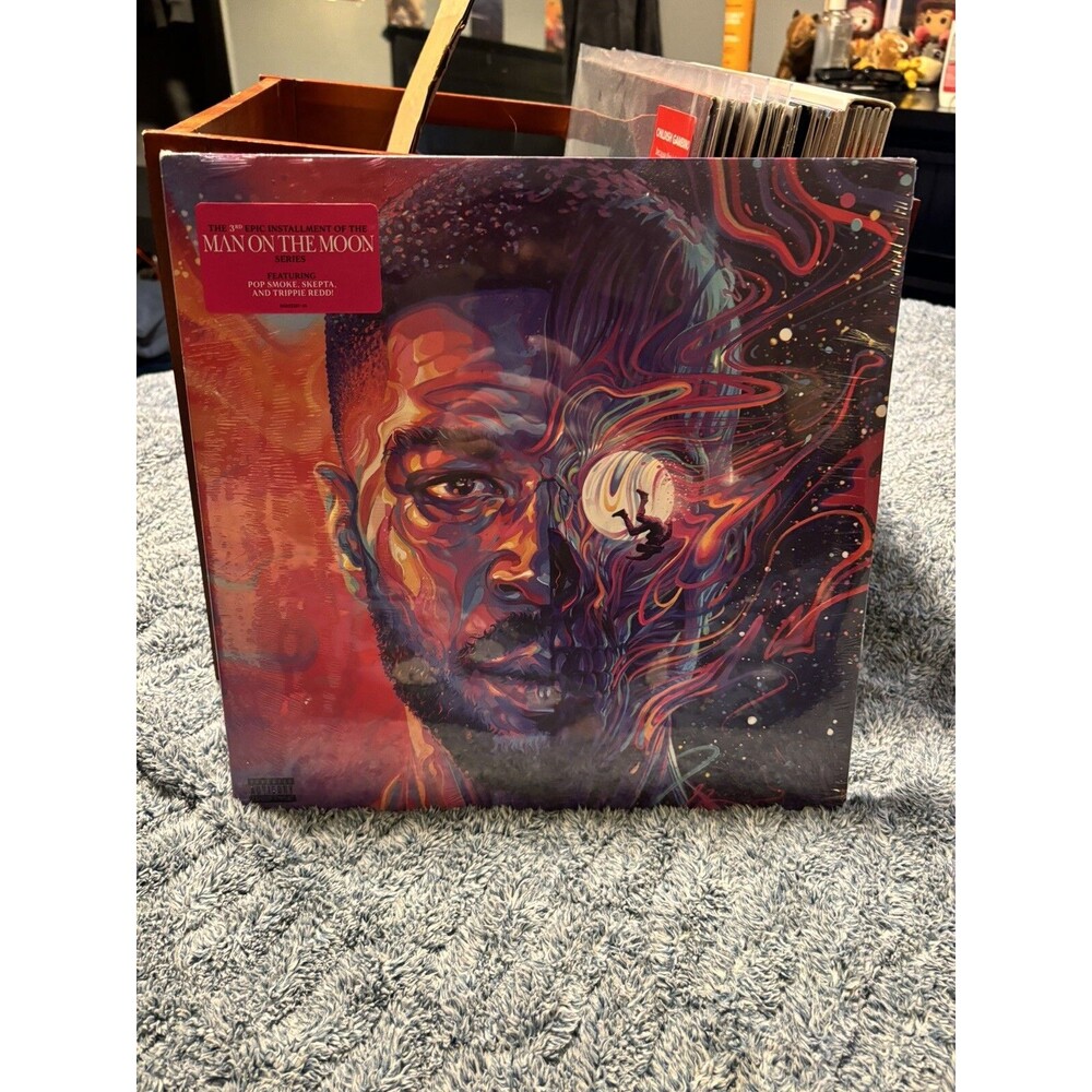 NWT Man on the Moon III: the Chosen by Kid Cudi POP SMOKE, SKEPTA, TRIPPIE REDD